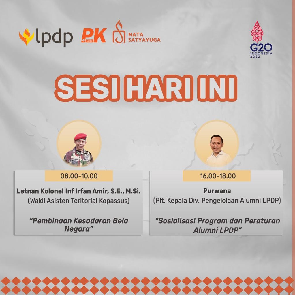 pk187lpdp's tweet photo. Pagi ini, kami mendapat banyak pesan penting terkait bela negara dan bagaimana kita sebagai warga negara berperan bersama-sama membela negara tercinta. Di sesi kedua sore ini, kami dibekali banyak hal terkait peraturan-peraturan LPDP yang wajib diperhatikan para awardee. https://t.co/UPAN1GlVwj