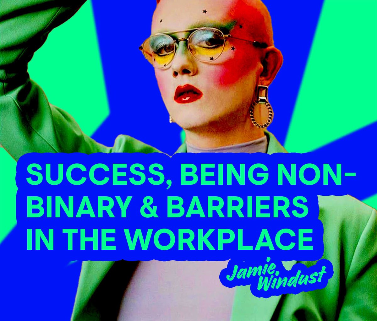 We had a great conversation with award-winning editor, writer, speaker and model <a href="/jamie_windust/">Jamie Windust</a> where we spoke about what more can be done by businesses to support their non- binary and LGBTQIA+ employees 🌈 #pride #prideinlondon