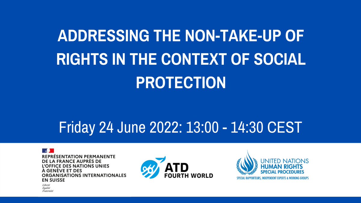 UN Special Rapporteur on poverty and human rights tweet media