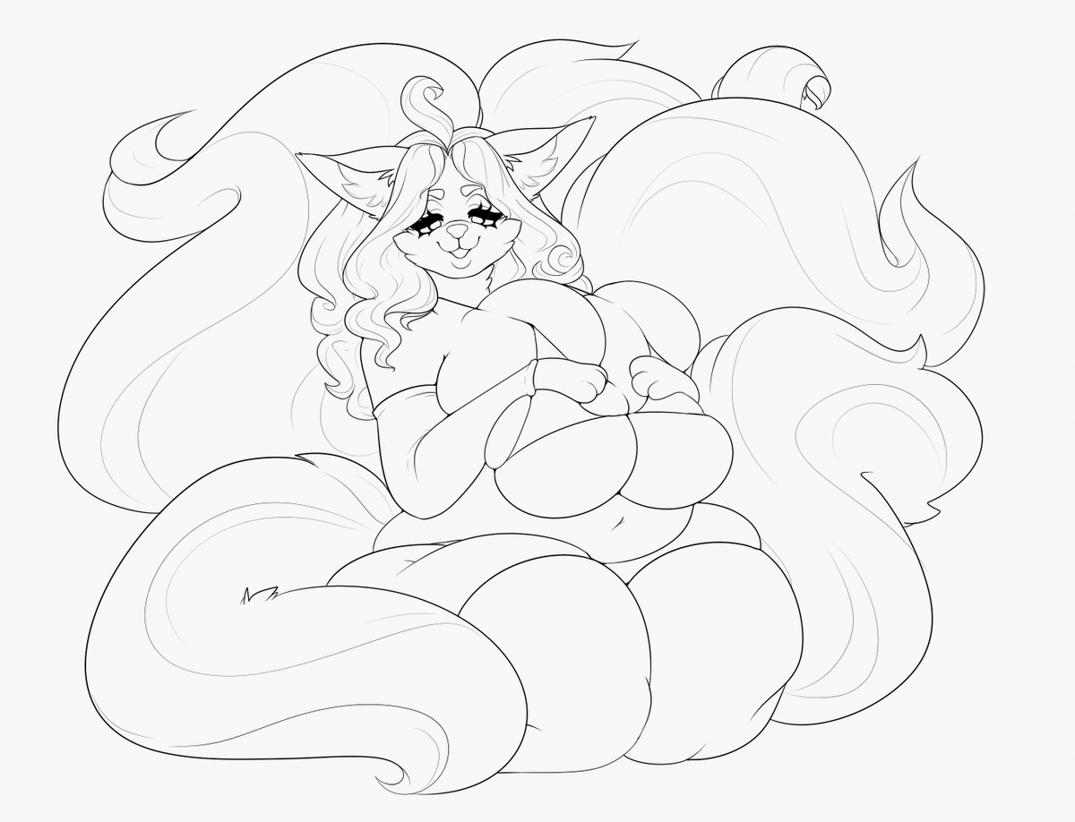 lunarclaws's tweet photo. sometimes lineart can get a little lost in translation so to say, especially with full colour pieces! so here's a little love for some pieces where I really liked the lineart :3 https://t.co/Y1mKGcma6l