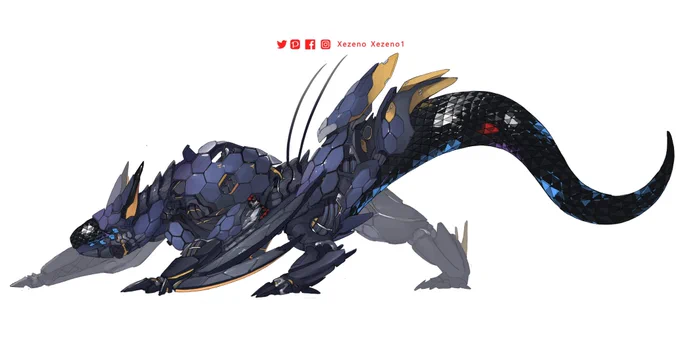 4 Generation of Mechacuga

Gen1                Gen2
Gen3               Gen4 