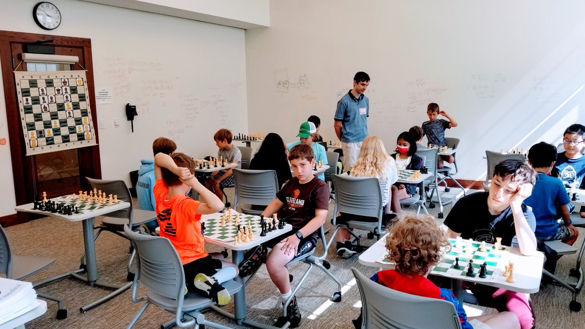 pwchess's tweet photo. Five  summer chess camps left.  Next up... Hudson!  
https://t.co/5j0rjagmNt https://t.co/ZVugS5a3fk