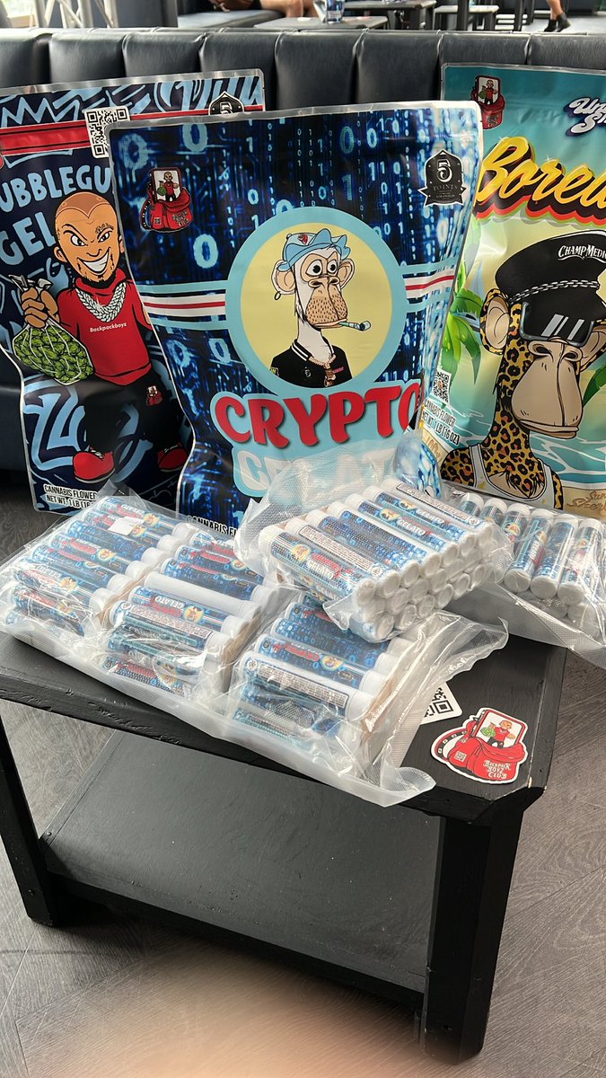 I’ll have some pre rolls on me if anyone wants to try #cryptogelato in NYC. Just come say hi until I run out.
