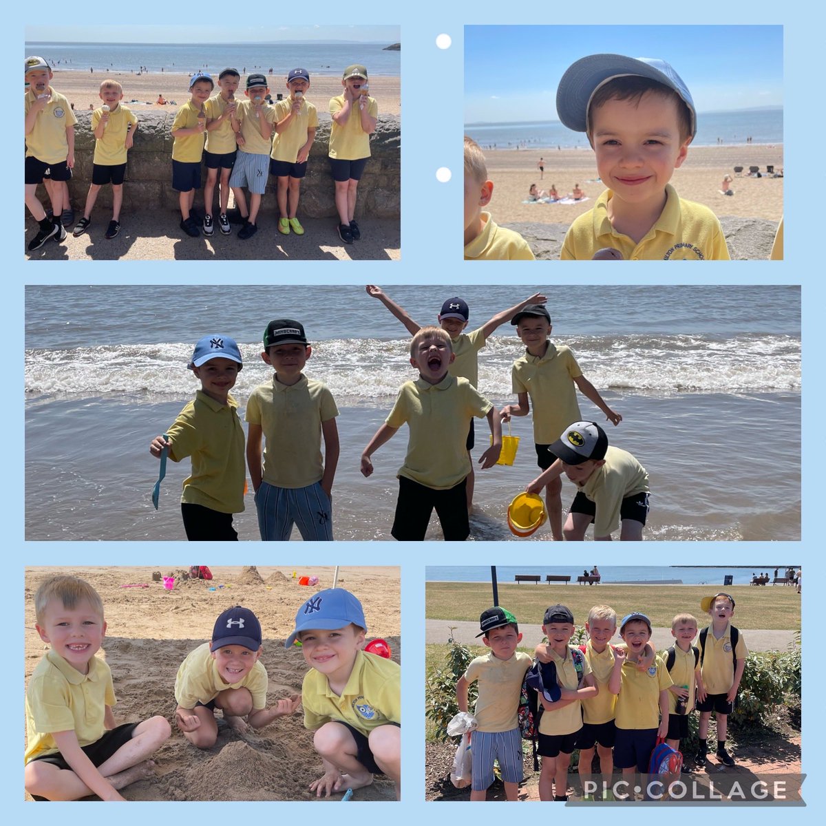 The first school trip in a long time, full of sun, sea, ice cream and smiles !!🥰 ⁦<a href="/MiltonPrimary17/">Milton Primary</a>⁩ ⁦@MrsRWellsMilto1⁩ ⁦@MrsClarke17⁩