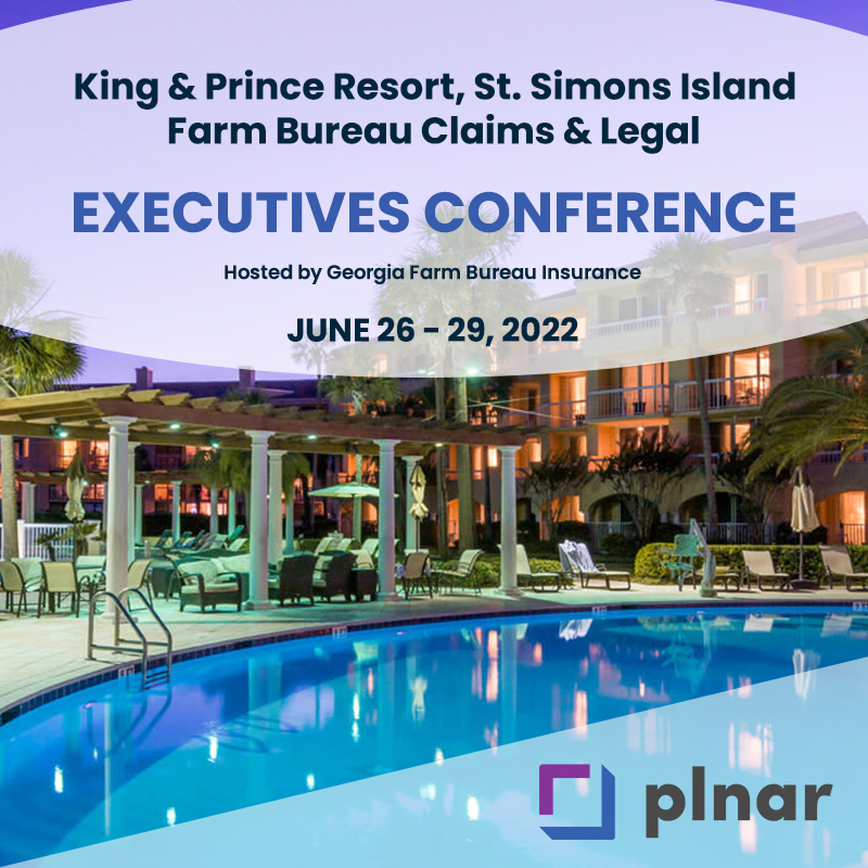 We're excited to be attending next week's Farm Bureau Claims and Legal Executives Conference! We hope you stop by and say hello to Rick Arnold, who will share how your peers are utilizing Plnar's Virtual Estimating solution.