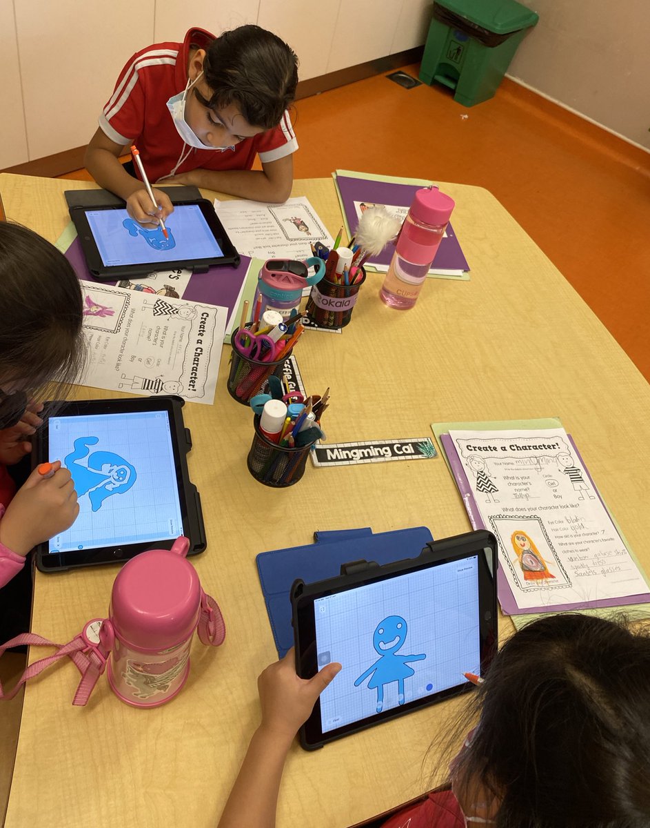 getjouzywithit's tweet photo. This week, we planned and designed our #realisticfiction characters on @tinkercad. Can’t wait to see the final product! 🥰 Special thanks to @tarafrost for always supporting our crazy ideas 😜 #educhat #futurefluent #digitalskills #3Dprinting #tinkercad https://t.co/La5pJjNpN6