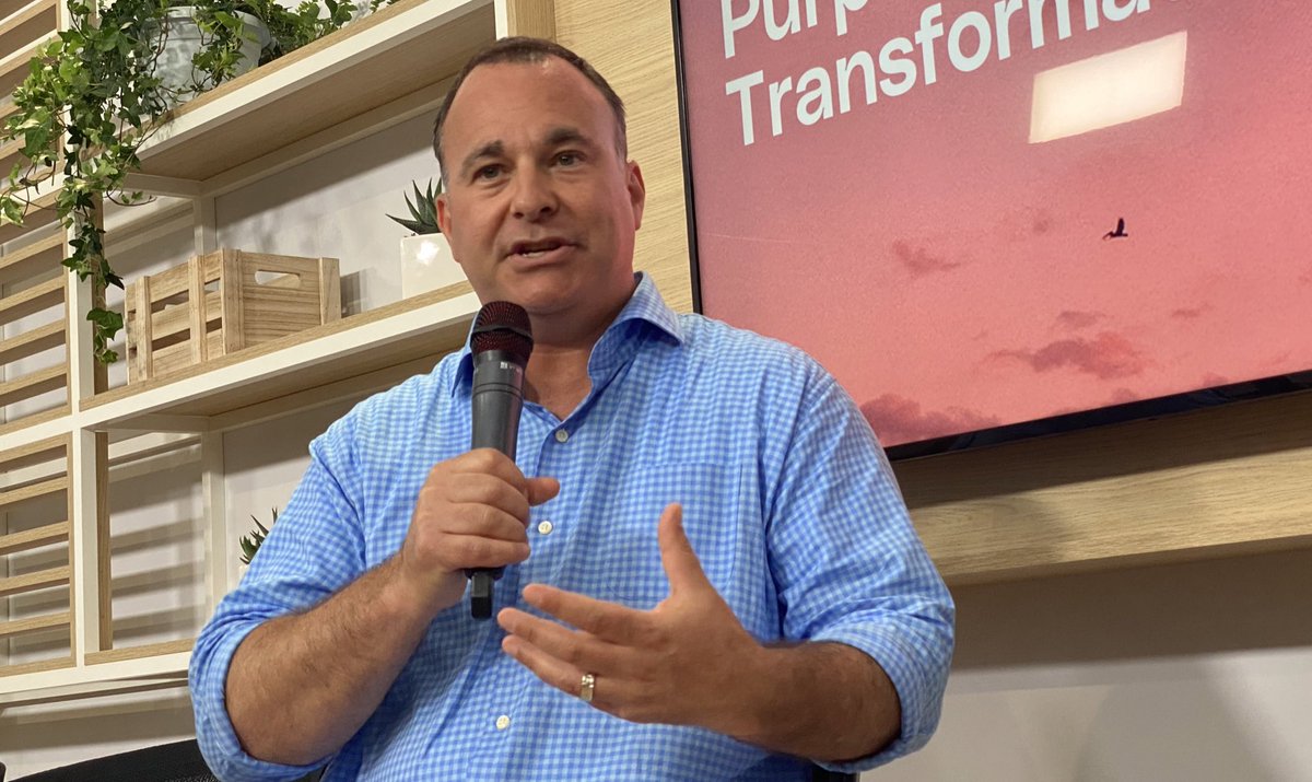 “Authenticity doesn’t come from what you want to believe. It comes from what the world thinks about you.” <a href="/T_Kap/">Todd Kaplan</a> #CannesLions