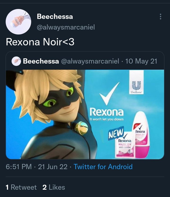 mlbilibid's tweet photo. 🚨❗ARREST ALERT❗🚨

@alwaysmarcaniel is arrested for making Chat Noir a Rexona Ad. 

⏰: 2MONTHS
💵: 170K https://t.co/77727WDFyA