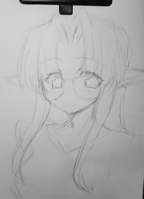 うちのこらくがきしてお夜勤いてきまーす 