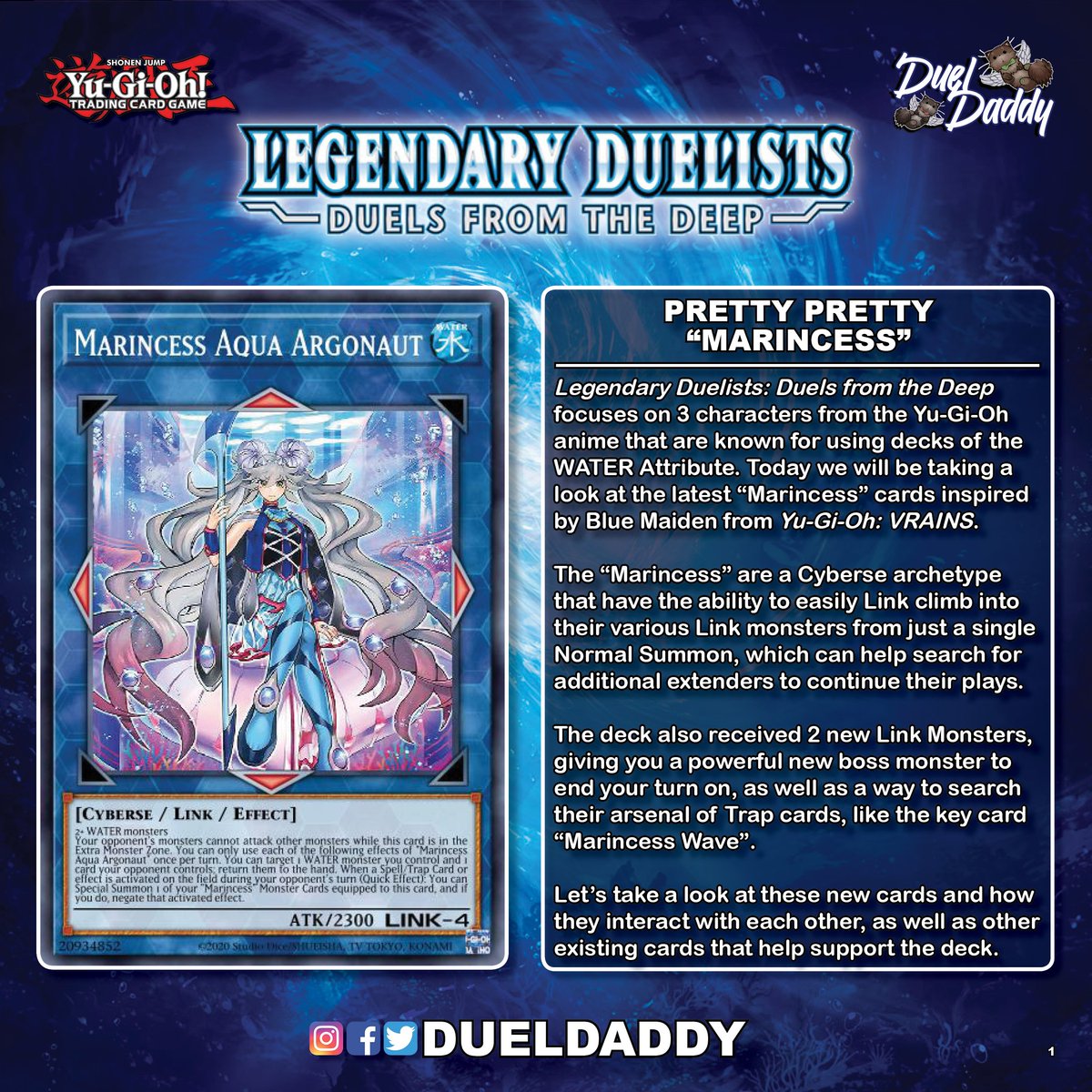 1/3) Sorry for being MIA the last few days. June is really a crazy month  for me! I'm back with the final strategy from Duels from the Deep, this  time taking a