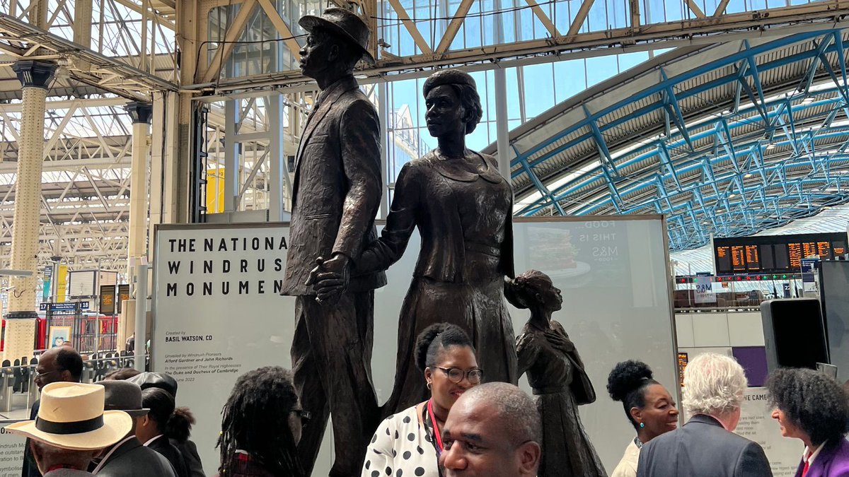 ⚓️ The National Windrush Monument is now complete! 

The Monument is intended as a testament to those who stepped ashore to lay a foundation for their families and their future, influencing and contributing to every aspect of our society.  

🔗 bit.ly/NationalWindru…