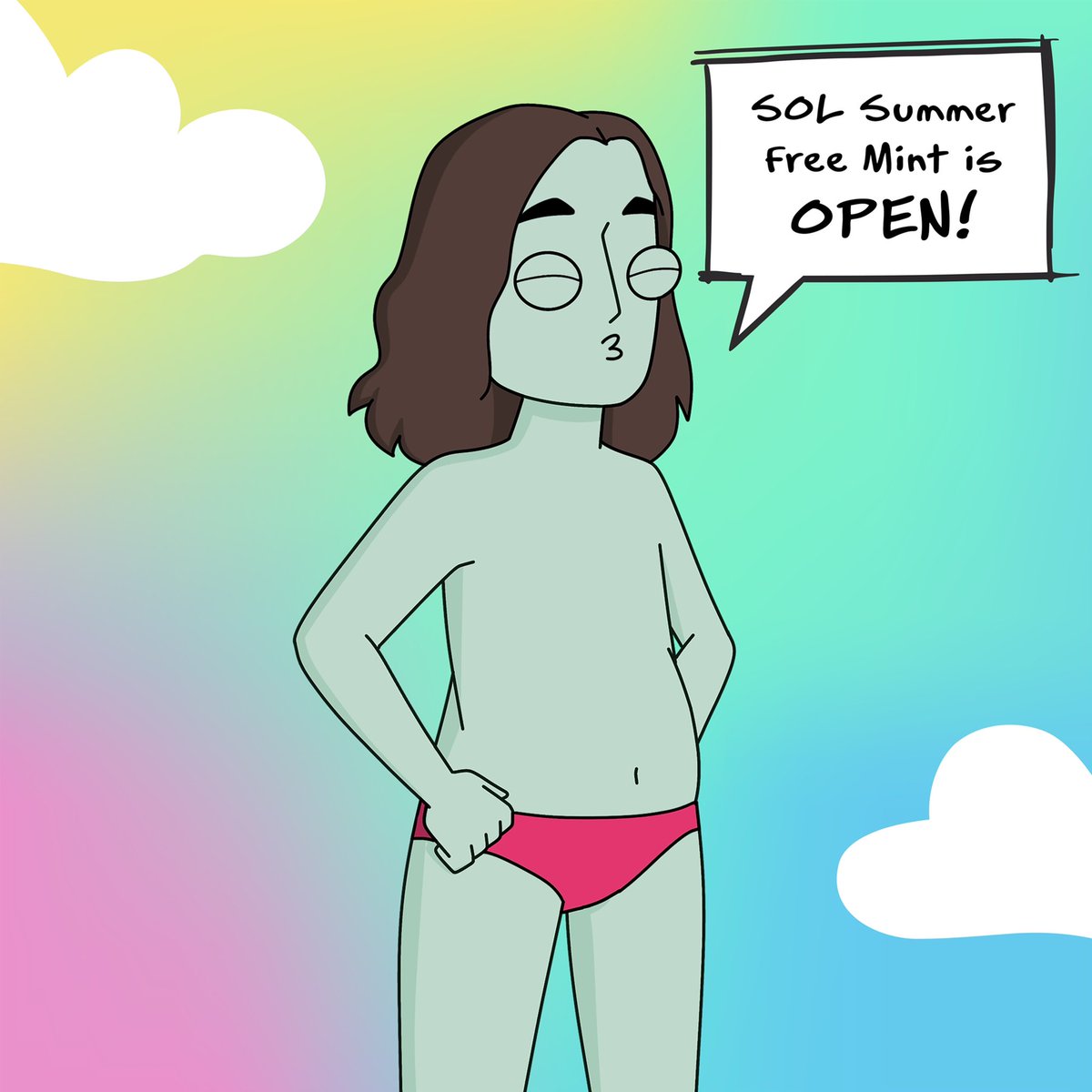our #SOL #freemint is currently live and open for minting! who’s coming to the pool party? <a href="/SOLSummer_/">SOL Summer | MINTING NOW 💦</a> 😎💦

#degenmint #NFTNYC2022