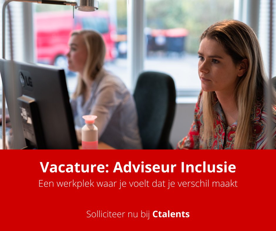 Acquisitie doen vanuit een dienst waar je écht achter kan staan. Relaties uitbouwen omdat jouw sales geen gebakken lucht is. Zet jij jouw commerciële skills in om Nederland inclusiever te maken? Dan past de functie Adviseur Inclusie zeker bij jou!

hubs.li/Q01d_00d0