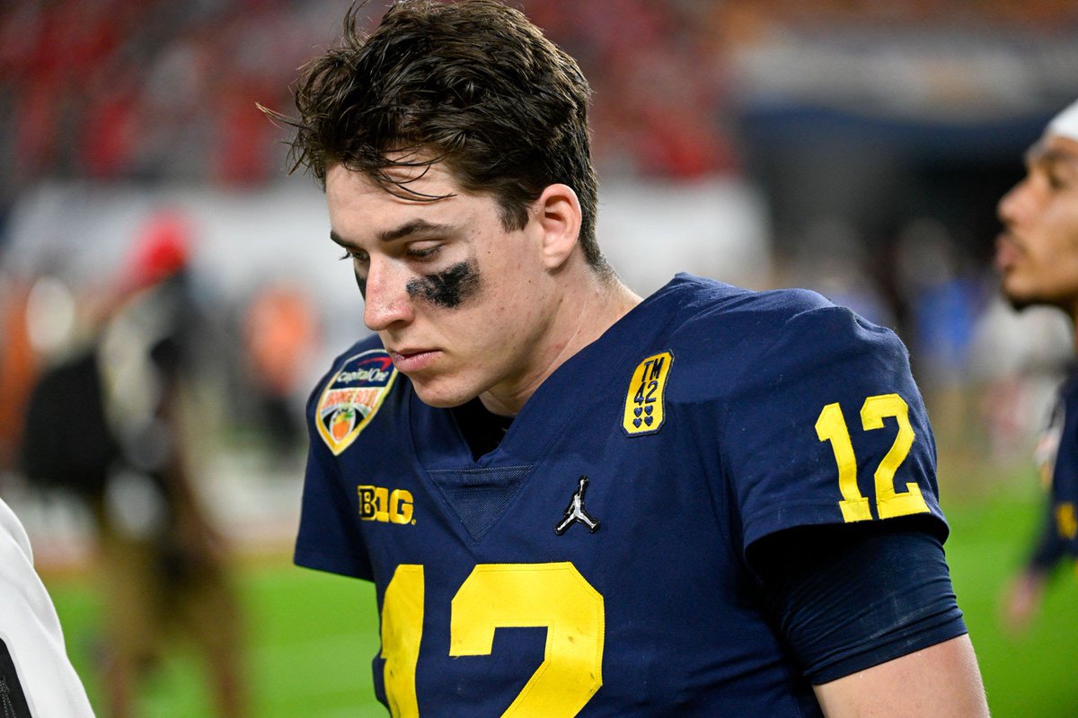 From a fans and media standpoint, Cade McNamara is the most disrespected, yet accomplished Michigan Football player since Tom Brady leading up to, and into the 1999 season.

At the same time, he’s as tough as nails, and in good company. #GoBlue
