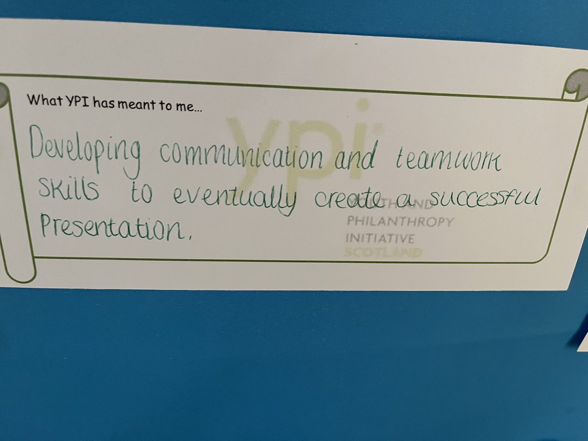 Dhs_BusDept's tweet photo. Newly updated @ypi_scotland notice board in the department after this weeks incredible grand final! Huge congratulations to the winning group who pitched for SANDS! #ambition #respect https://t.co/zmUsMx90VA