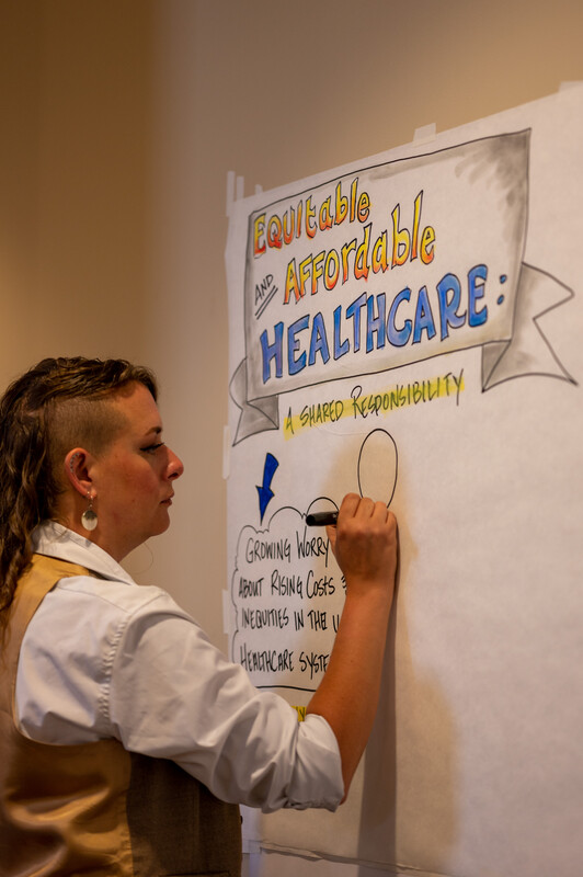 UNHIHPP's tweet photo. Shout-out to Kate Crary, our Project Director, for keeping us engaged through graphic note-taking! https://t.co/c2rdp9CdRX