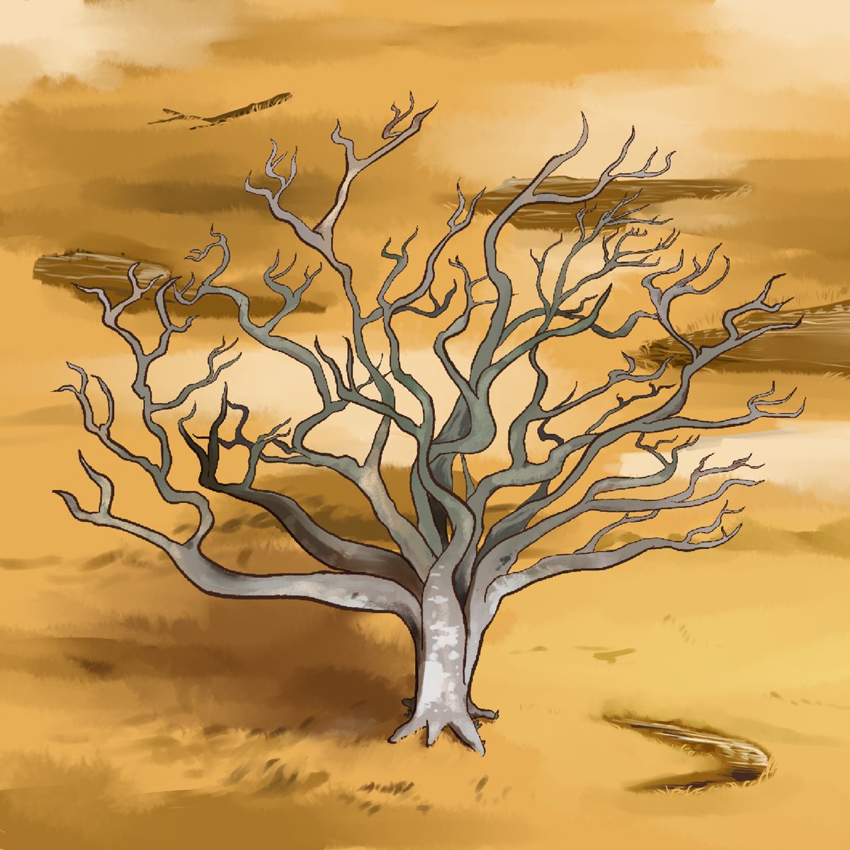 owangenft's tweet photo. For hundreds of years, the Ancient Orange Tree has been a powerful symbol of the Orange Town 🍊

Despite the earthquake and tsunami that wiped out most part of the town, the tree still stands strong. Withered, but strong.

It's our mission to nurture it back to it's former glory! https://t.co/Ge9SiEBtZT