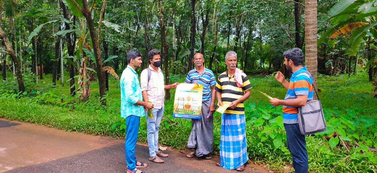 FactKerala's tweet photo. Squad Programme of #FACTLtd with #Farmers in Cherupuzha Village of Kannur Dsitrict
#Rubberfarming https://t.co/g2I4QuvuEP