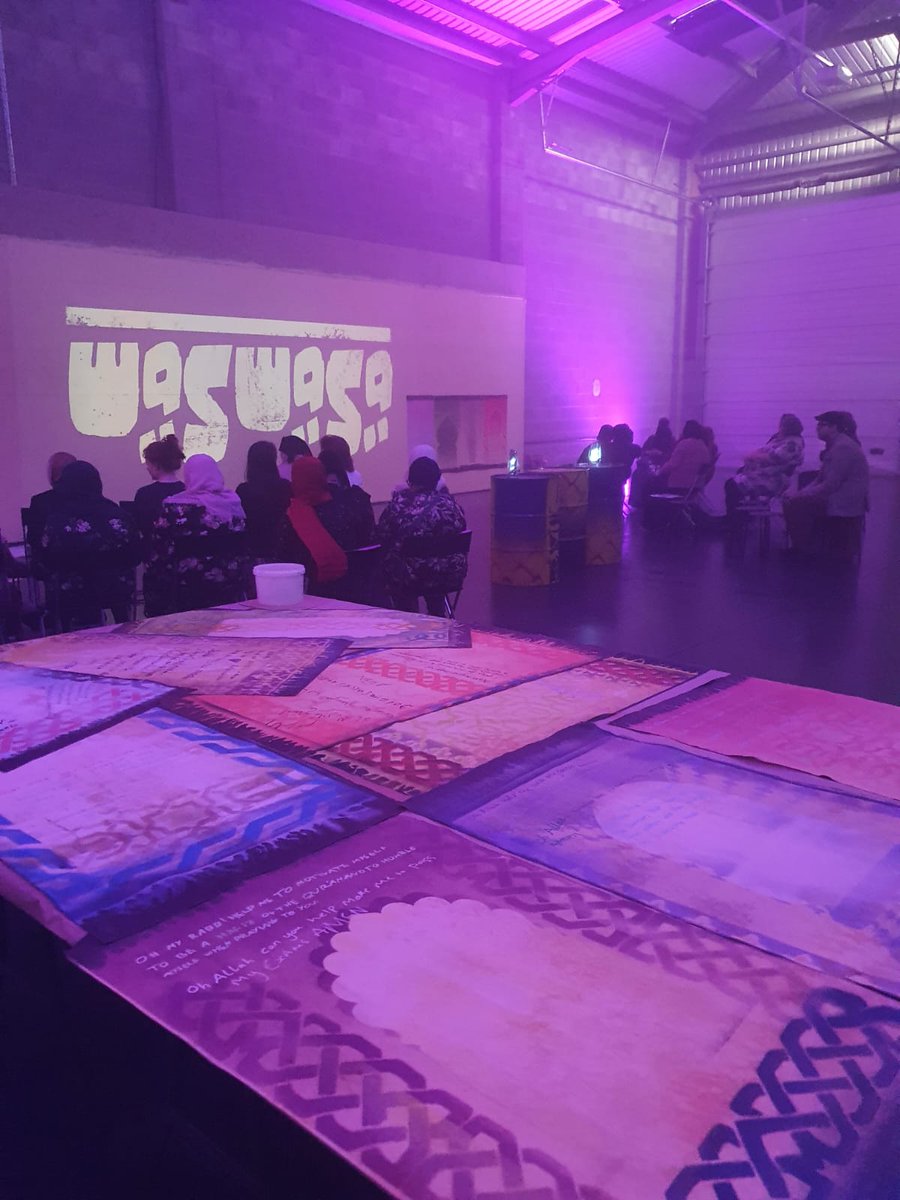 'WASWASA' GATHERING THOUGHTS AND COLLECTING PRAYERS
Beneficiaries of New Hope Global were invited to attend an interesting workshop to work with Artist Mohammed Ali of Soul City Arts for the upcoming theatrical show to be held in August 2022 at Birmingham Hippodrome.