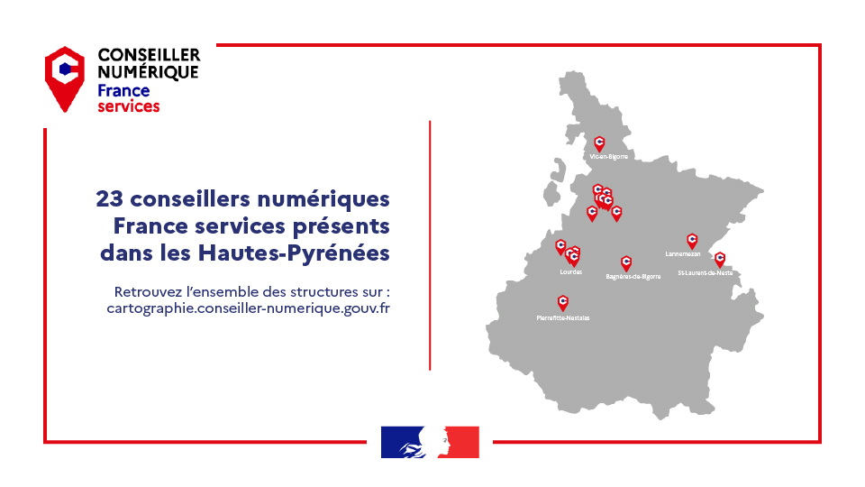 Le #préfet65 et le président du @DepartementHaPy ont rencontré et échangé avec les 23 conseillers numériques recrutés dans les Hautes-Pyrénées. Financés par l’État, ils aident les personnes qui ont des difficultés avec le #numérique à devenir autonomes.

➡️tinyurl.com/yc66b5na