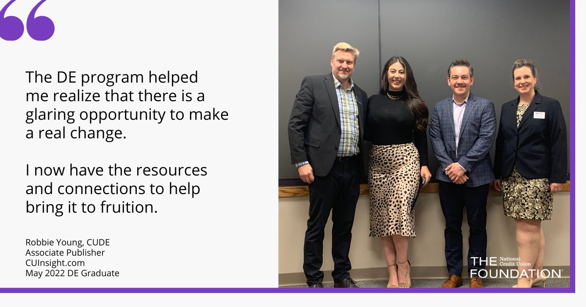 NCUFoundation's tweet photo. Registration for our final #DEProgram sessions of the year is now open! Sessions will take place in Madison, WI from September 26-30 and November 14-18. Register here: https://t.co/9wWog5HHeg
#KeepPurposeConstant #CUDifference https://t.co/nr5d7WNG1S