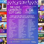 Image for the Tweet beginning: Celebrate the best of Camberley