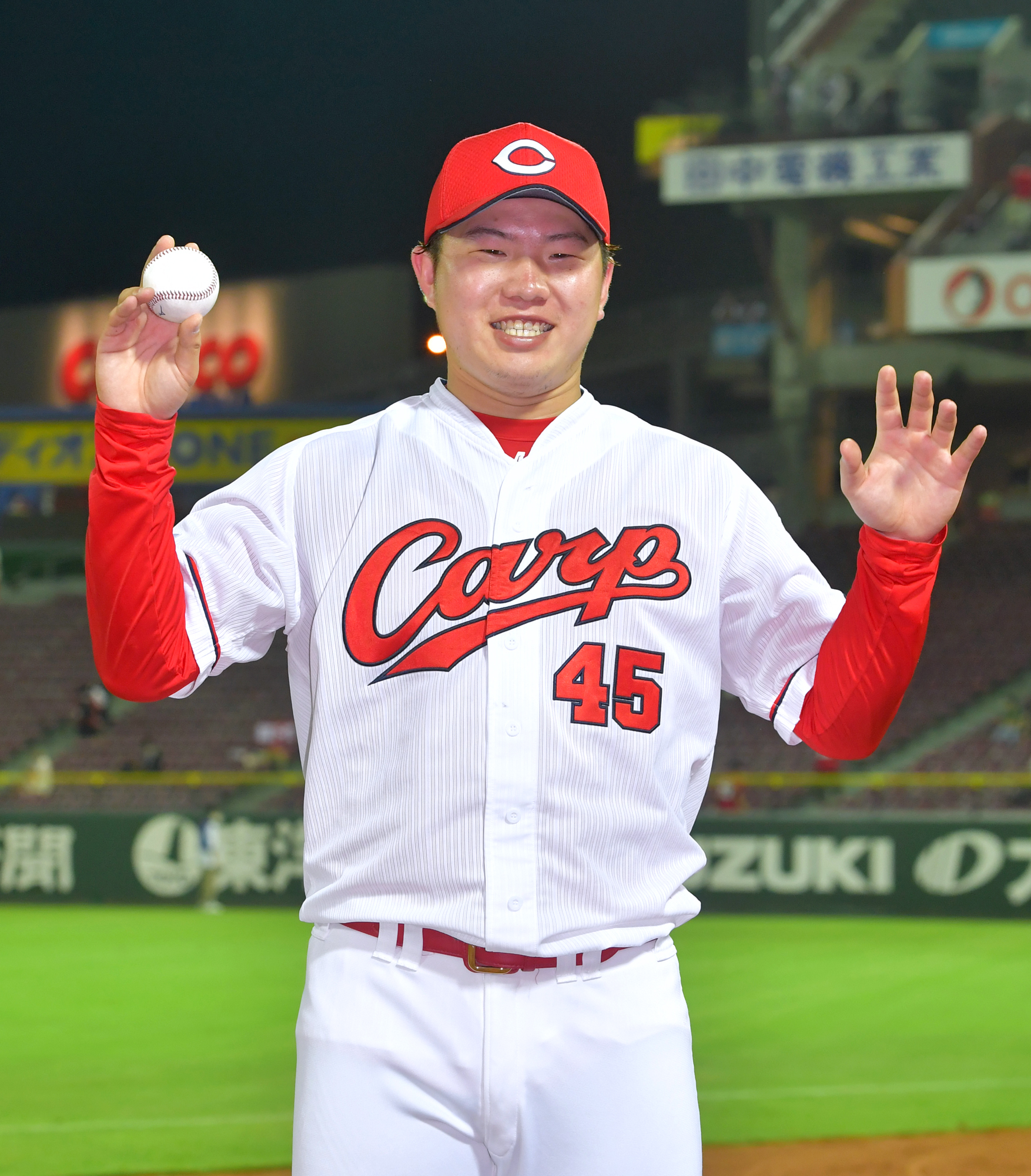 デイリースポーツ広島 おめでとう松本 プロ初勝利 松本竜也 広島カープ Carp T Co Oqyjglbccc Twitter