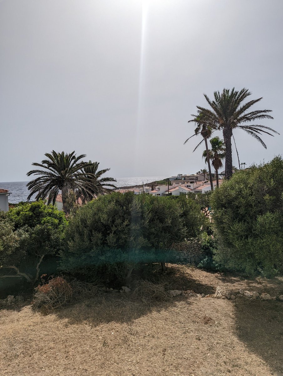 nicolerph's tweet photo. There is definitely something to say about actually taking a real vacation. @johnboyrx #Menorca #WellbeingWednesday #deckview https://t.co/Ff4vdW2uUI