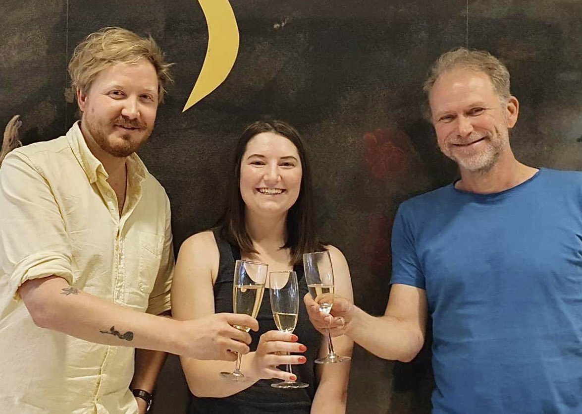 SJEllerstrand's tweet photo. Congratulations to @CamilleCornet17 for a great presentation of her master thesis! //Proud first-time supervisor 🐝 https://t.co/3cN9qiQrEN