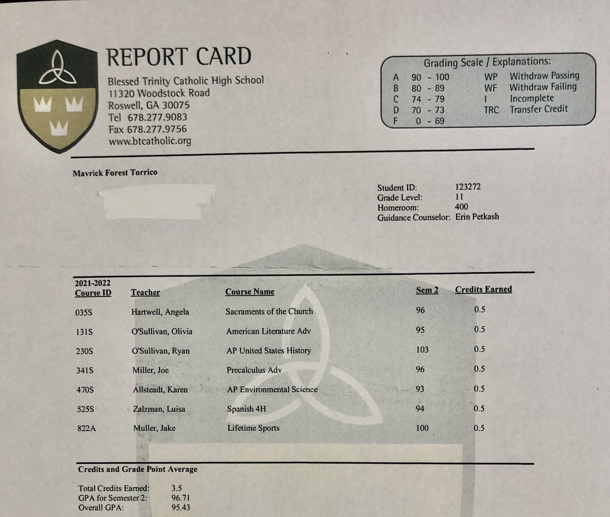 Ending My Junior Year With A 4.0 GPA. <a href="/goddard_chuck/">Chuck Goddard, Blessed Trinity Catholic School</a> <a href="/PlayBookAthlete/">PLAYBOOK ATHLETE</a> <a href="/elitefootballac/">EliteTalentFootball</a> <a href="/CoachTBarr/">#BESTAVAILABLE</a> <a href="/FTRreport/">Fast Track Recruits</a> <a href="/coachtmhall/">Thomas Hall</a> <a href="/BTTitansAD/">Blessed Trinity Athletics</a> <a href="/RecruitGeorgia/">Recruit Georgia</a> <a href="/NwGaFootball/">NwGa Football</a> <a href="/GeorgiaPrepMag/">Georgia Prep Journal</a> @PrezSportsMgmt <a href="/PrepRedzoneGA/">Prep Redzone Georgia</a> <a href="/HHHTacklingAcad/">Triple H Tackling Academy</a> <a href="/BigFaceSportss/">BigFaceSports, (Recruiting & Scouting)</a>