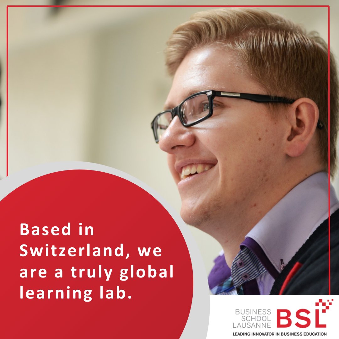 BSL_CH's tweet photo. Students from sixty nationalities with diverse backgrounds join our experienced faculty in a co-creative approach to learning, focusing on topics as broad as #leadership, systems thinking, #economics and business-driven #sustainability.
#GlobalLearningLab #BusinessEducation https://t.co/SyjxZTO1hM