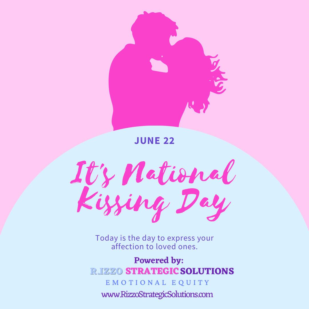 IzzoSolutions's tweet photo. Today is National Kissing Day! A kiss is a beautiful form of communication, and a romantic kiss can also be beneficial for your physical and mental health. It is proven that kissing reduces stress, helps in increasing immunity and burn calories. https://t.co/9FUEFEuAmx