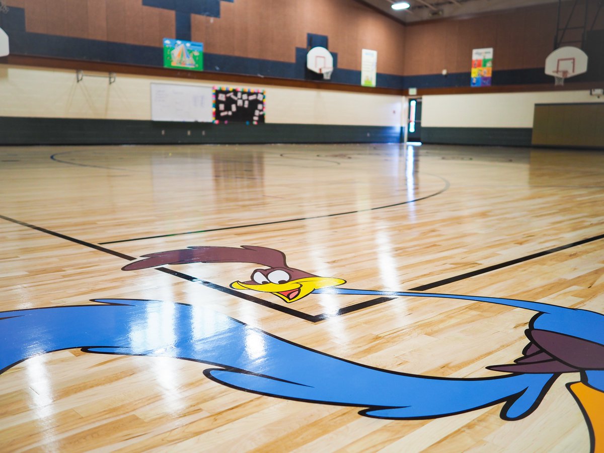 The gym floors at Allen Dale, Lincoln, Parkside, Redwood, and Grants Pass High School are being refinished.

Just one of several projects being completed this summer to improve school facilities. #WeAreGP