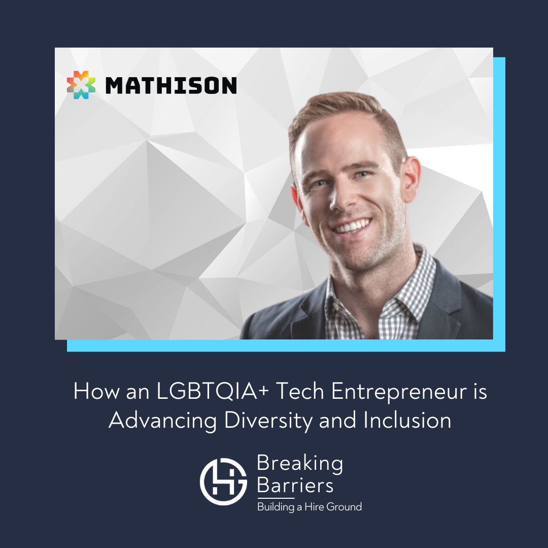 On this week’s episode of Breaking Barriers is Arthur Woods, the author of the nationwide best-selling book, “Hiring For Diversity”, a social entrepreneur, LGBTQIA+ leader, and co-founder of <a href="/Mathison/">Sav</a>

hubs.ly/Q01f9BfX0

#lgtbq #diversityandinclusion #podcast