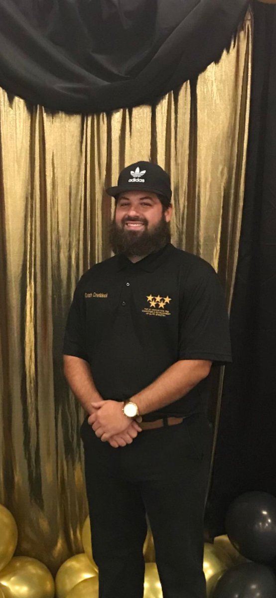 C_P_S_Athletics's tweet photo. Meet Coach Craddock @CoachCraddock1 Middle School 🏀 at Poinciana Campus
Attended Salem International University where he played ⚾️ and ran 🏃‍♂️
2009 Golden Glove WV
3x State Championship Contender
2010 All State Tournament
2017 Hornell NY College Baseball Champions https://t.co/O556g5wSHL