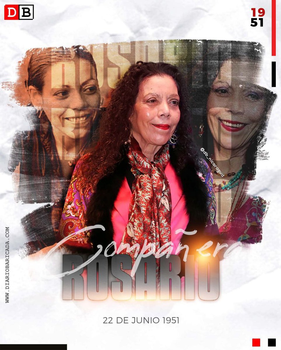 Feliz cumpleaños a la compa Rosario, mujer virtuosa, símbolo de esfuerzo, valentía, amor, lucha, de paz, templanza...en este #4319FuerzaDeVictorias trabajamos para vencer la pobreza, la falta de salud y educación #Carlos86SeguimosVenciendo en #Nicaragua siempre será 19 de julio