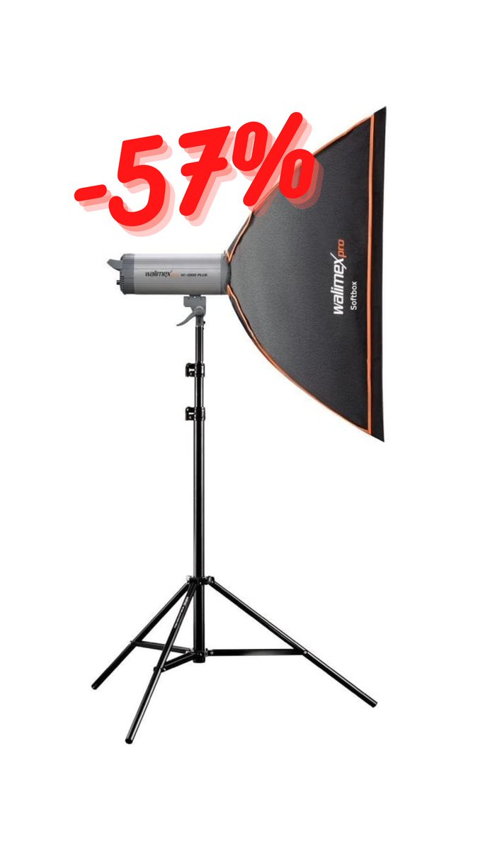 FabioCamaioni's tweet photo. Walimex Pro - Softbox  60 x 90 cm

Prezzo: 68,81€
https://t.co/4SGxHlzp9X

GRUPPO TELEGRAM SCONTI: https://t.co/ETKlghGjMR

#photography #amazon #sale #sconti #scontiamazon https://t.co/cuB4oQkdvd