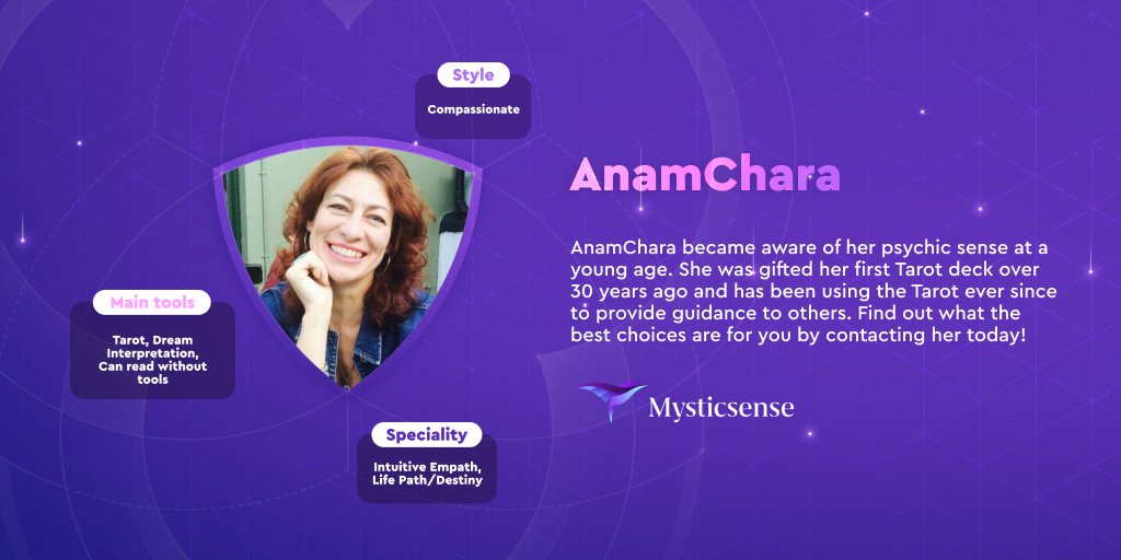 Mystic_sense's tweet photo. Tarot deck over 30 years ago and has been using the Tarot ever since to provide guidance to others. Find out what the best choices are for you by contacting her today! https://t.co/xamtG6Q4Mh https://t.co/qPkm63R6GF