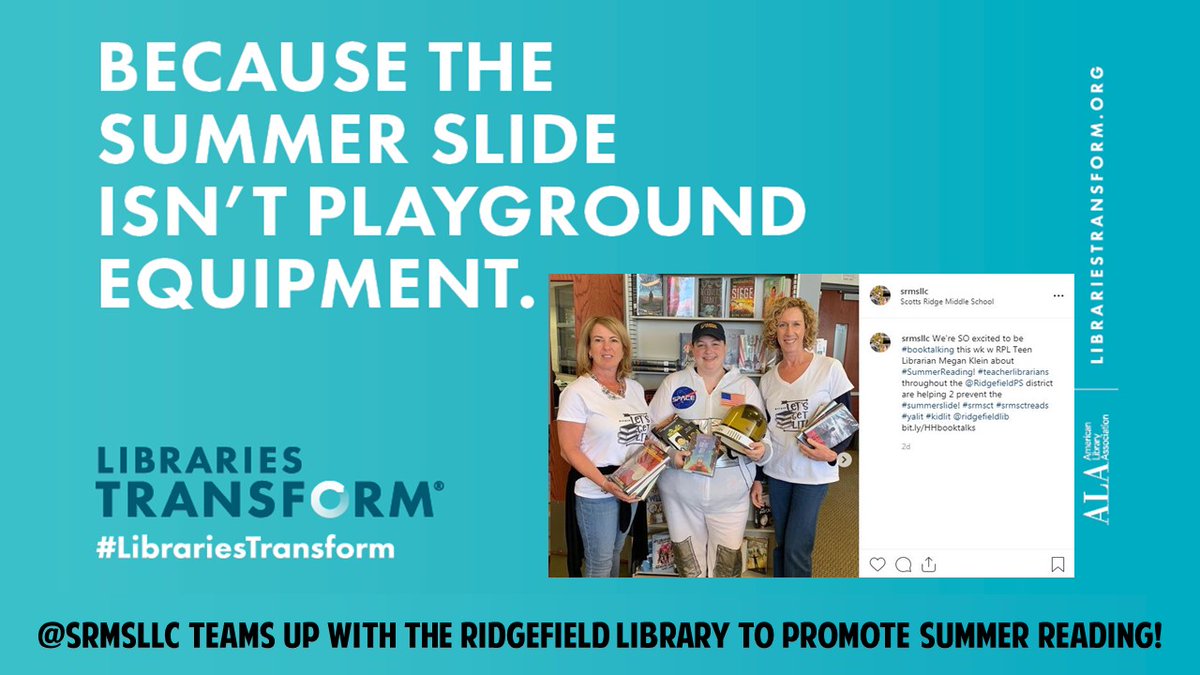 SRMS Library Learning Commons (@srmsllc) on Twitter photo Looking 4 #SummerReading ideas so you can avoid the #SummerSlide? Check out our staff & student reco's. Have a wonderful summer! bit.ly/SRMSSummerRead… #srmsct #srmsctreads <a href="/RidgefieldPS/">Ridgefield PSD</a> #MGLit #kidlit #YALit #tlchat Looking 4 #SummerReading ideas so you can avoid the #SummerSlide? Check out our staff & student reco's. Have a wonderful summer! bit.ly/SRMSSummerRead… #srmsct #srmsctreads <a href="/RidgefieldPS/">Ridgefield PSD</a> #MGLit #kidlit #YALit #tlchat