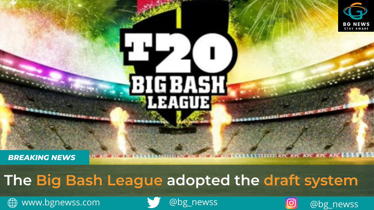 newss_bg's tweet image. The draft system was adopted in the Big Bash League to get the attention of foreign players. According to Cricket Australia, players will now be selected for a season 23-2022 under one method. 

Read More👇

bgnewss.com/2022/06/22/the…

#bigbashleague #adopted #draftsystem