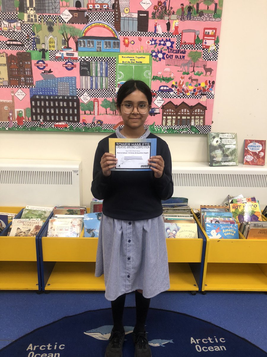 StThomasMoreE1's tweet photo. A massive congratulations to our Year 5 Tower Hamlets Creative Writing Competition winner, she achieved the Best in School award 🎉 🎉 #EnglishStAnnesgaE1 @StAnnesgaCPS @thsls @mslowther https://t.co/pL8FrFzmS4