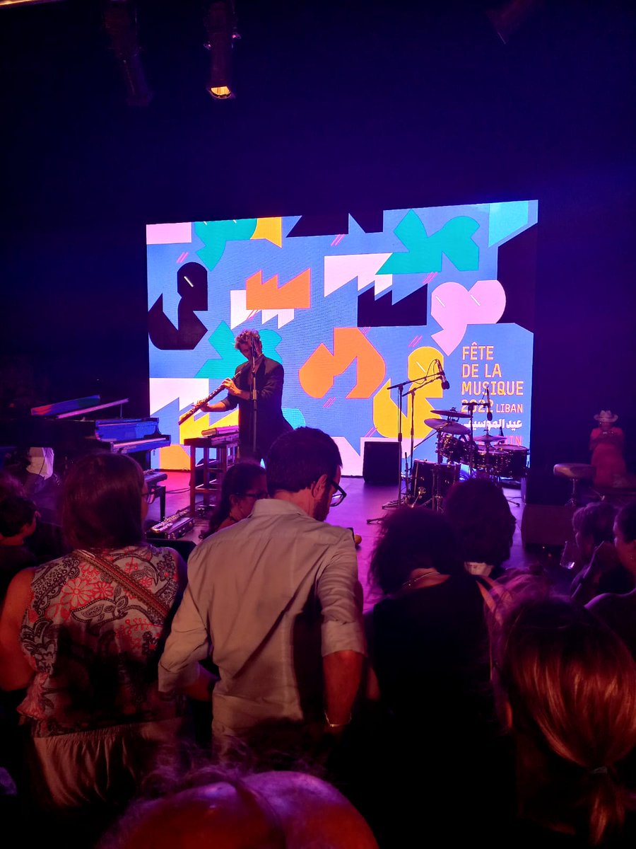 InstitutFrLiban's tweet photo. L'Institut français du Liban vous dit MERCI ! Vous avez été nombreux à venir danser jusqu'au bout de la nuit hier soir pour la fête de la musique !☀️🎵 https://t.co/X694WFD1Ke