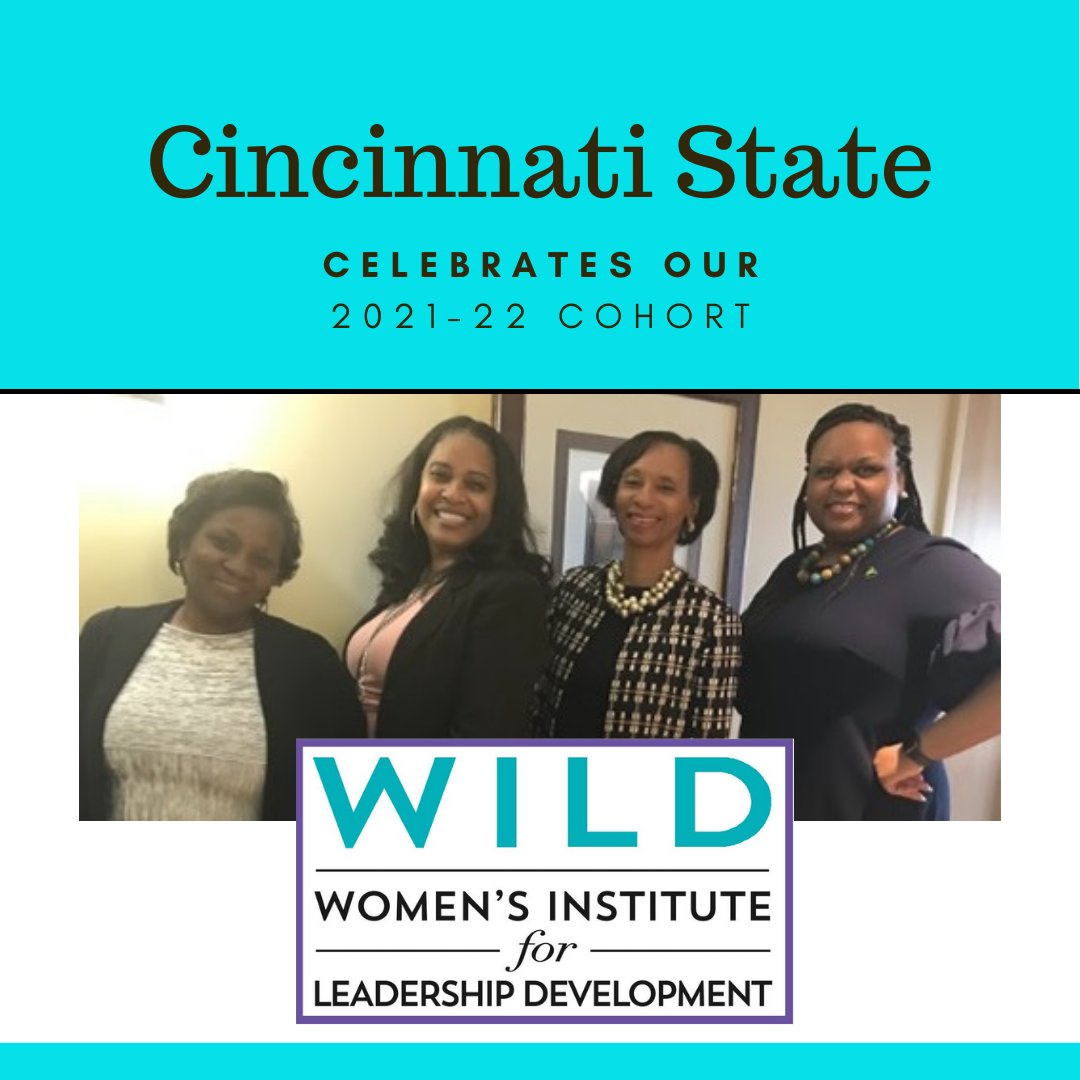 CinStateCareer's tweet photo. Celebrating @CinState faculty &amp; staff who've participated in the WILD program.  WILD's focus is to support, develop, &amp; advance women in Higher Edu in the greater Cincinnati area.  Kudos to Dr. Lockett, Ms. Larkins, &amp; Ms. Kennedy.
#HigherEdLeaders #WomenLeader #CinStateLeaders https://t.co/0vIxHZSdGB