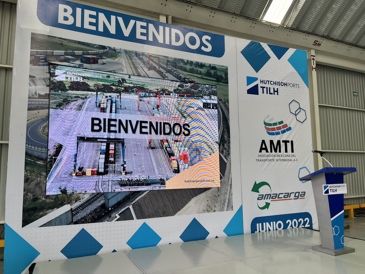 AMTIMexico's tweet photo. Todo listo para nuestro desayuno/recorrido por la #TILH en conjunto con  @HutchisonPPC y @AMACARGA https://t.co/tgbqVRr3Do