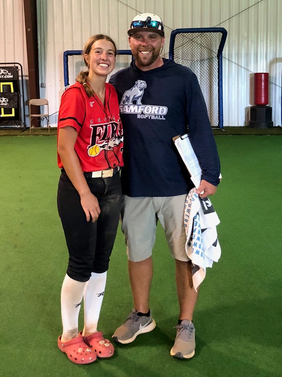 RileyGardner26's tweet photo. A BIG thank you to @GSU_Softball for hosting an awesome camp!  I had a great time learning from @CoachANicholson @BaynesCoach @HennesseySftbll @BUKnightsSB and @ClarkAtlanta.  I’m so grateful for your instruction and can’t wait to be back‼️ @GAFireJackson06 @CHSKnightsSB https://t.co/VVjWvfJTbl