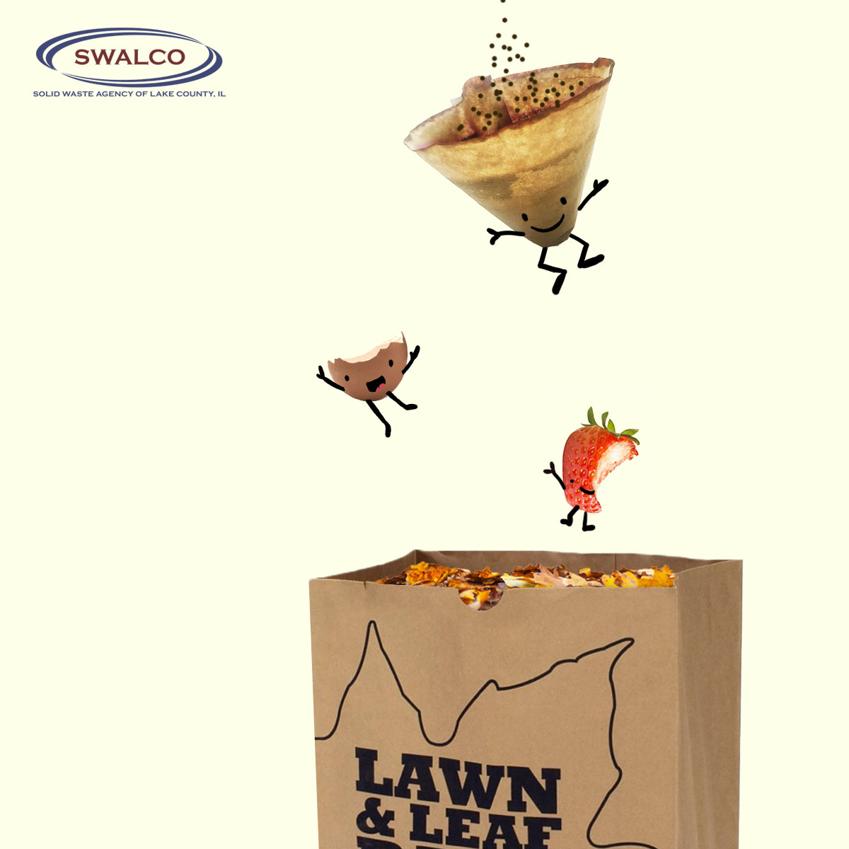 SWALCO's tweet photo. Hey Lake County, have you heard the news? 
Curbside #composting has come to Lake County! 🌱🍓💚🌎
Put your food scraps in with your yard clippings for better soil, and less waste. 
 
Learn more: https://t.co/PcPm4ecSp8 
#lakecountycomposts https://t.co/d0dx14nADC