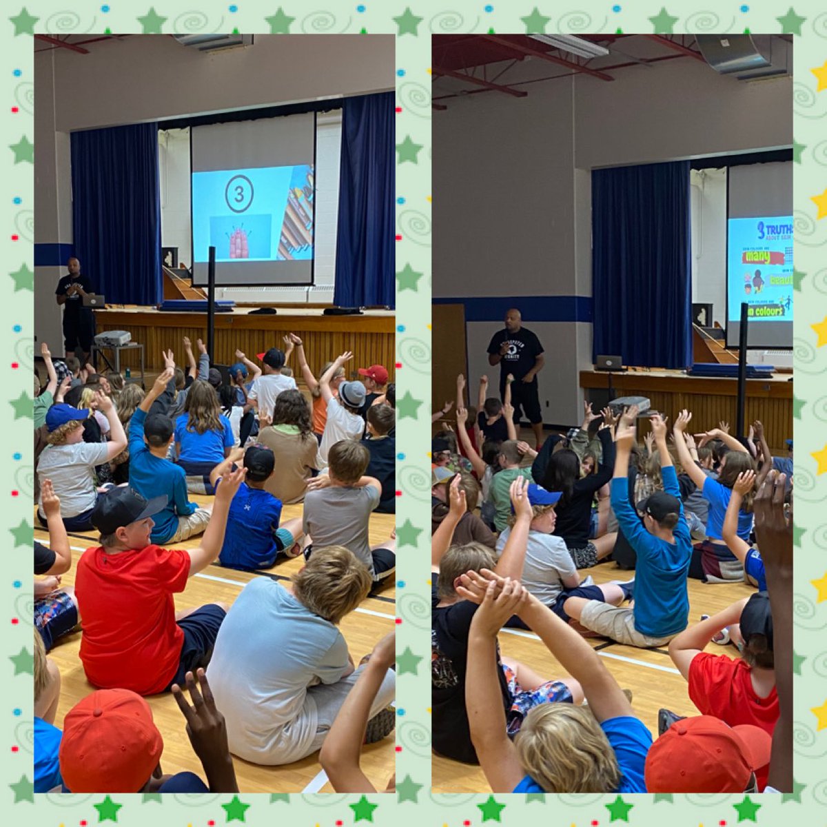 TY ⁦<a href="/AubreyNoronha/">Aubrey Noronha</a>⁩  for the opportunity to learn about racism and how it involves hateful, hurtful, harmful actions b/c someone believed a lie about skin colour. Panthers are ready to build a sweeter, safer, stronger community by sticking to the truth!!
