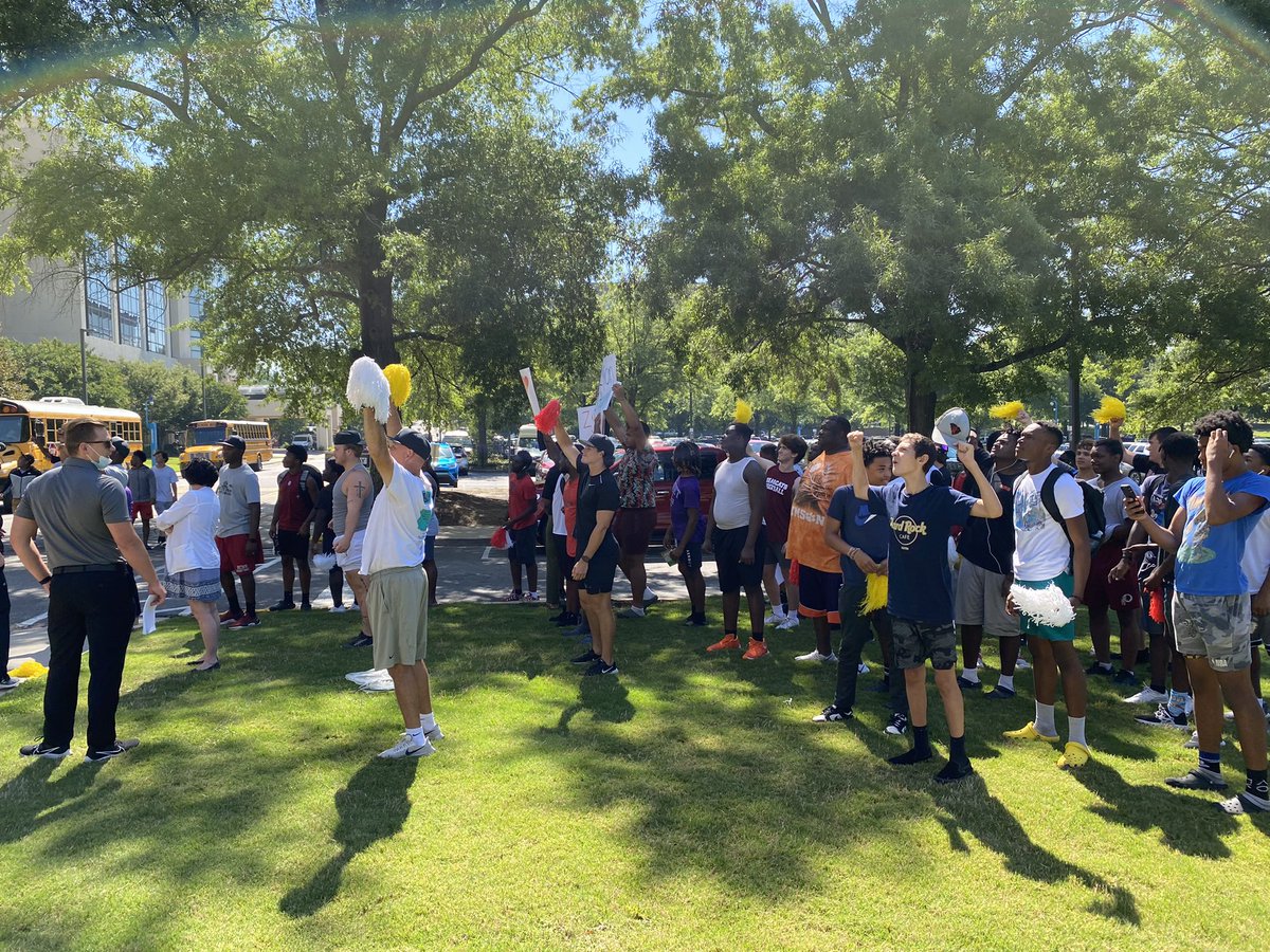 I got 2 words for you…. BEARCAT STRONG!!!! After weights today a big group of Bearcats headed to the hospital for a show of love and support for one of our injured brothers!!! This truly is what BC Football is all about! #Bearcatstrong #ourjourney <a href="/BC_BearcatsFB/">Brookland-Cayce Football</a> <a href="/BCHSBearcats/">Brookland-Cayce High</a>