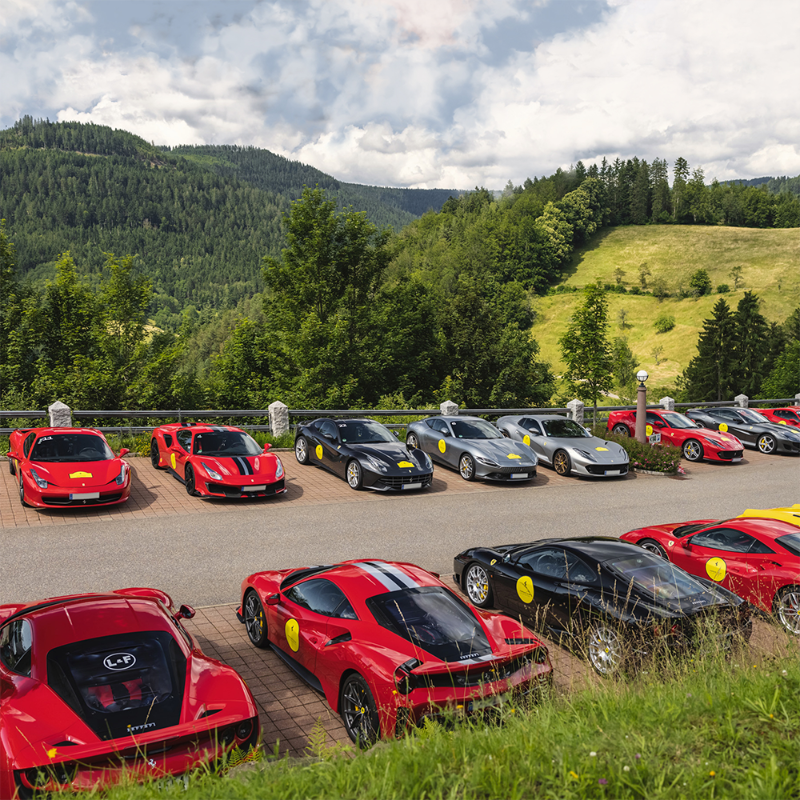 Ferrari's tweet photo. Enjoy the luxury and experience the adrenaline of the open road with the #FerrariGTTour, designed to allow Ferraristi to share unique moments in wonderful locations. From the 1st to the 3rd of July, the Tour will be exploring the countryside of Austria! Find out more.
#Ferrari