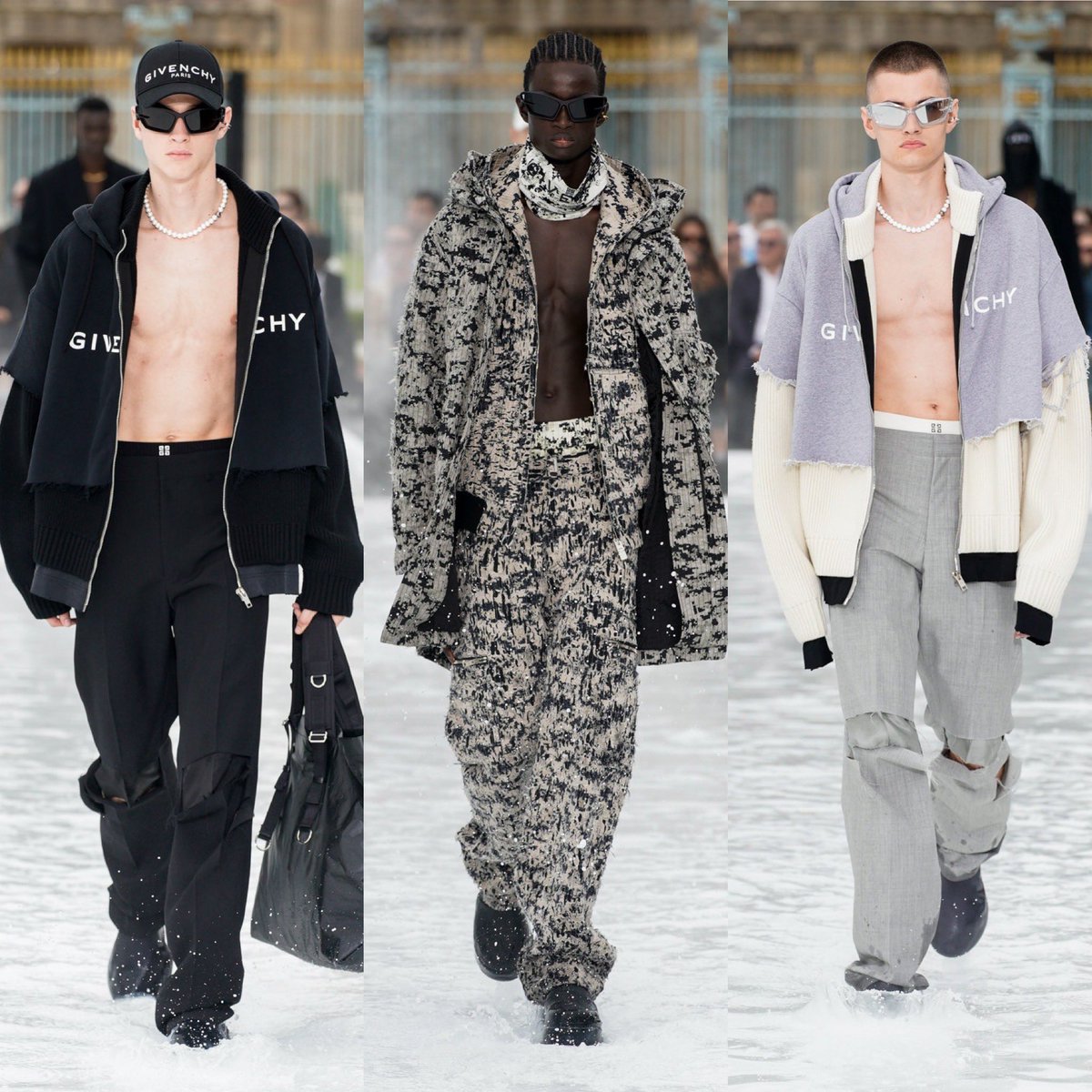 StreetFashion01's tweet photo. GIVENCHY SS23 by Matthew M Williams!🖤 https://t.co/G4uzGctx6g